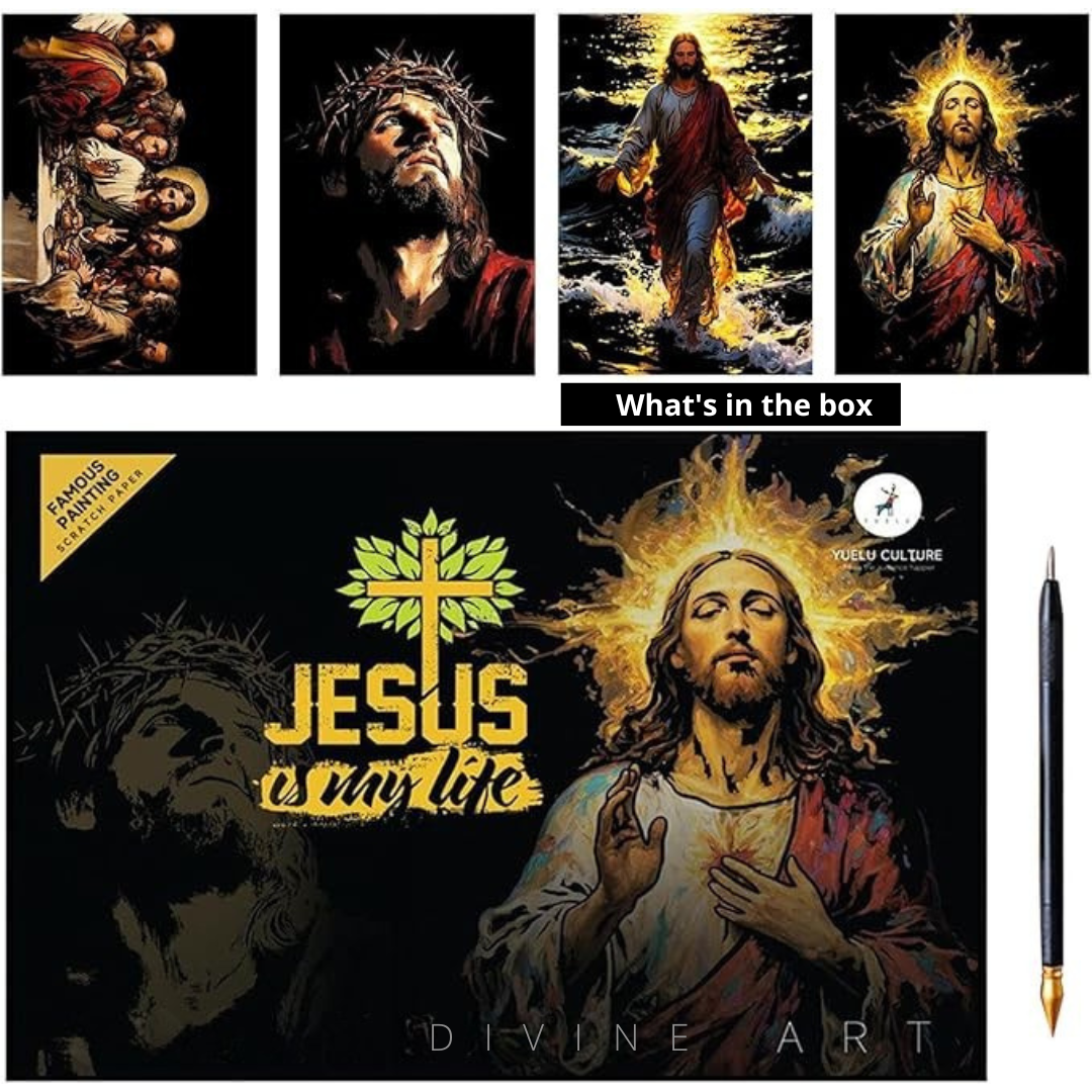 Sacred Scratch Canvas.
